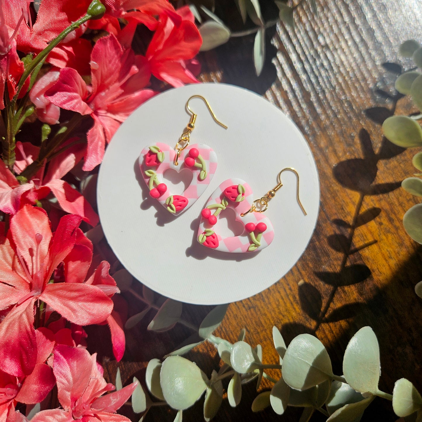 Heart dangles
