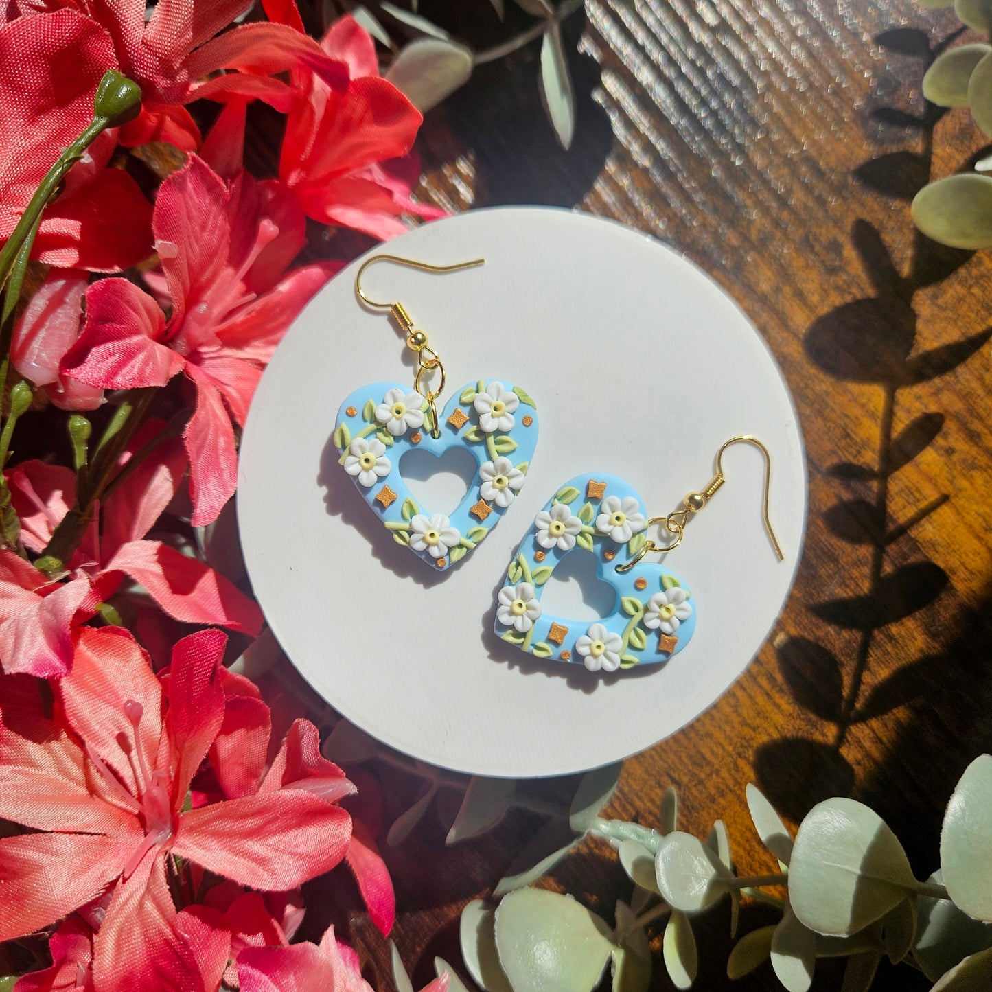Heart dangles