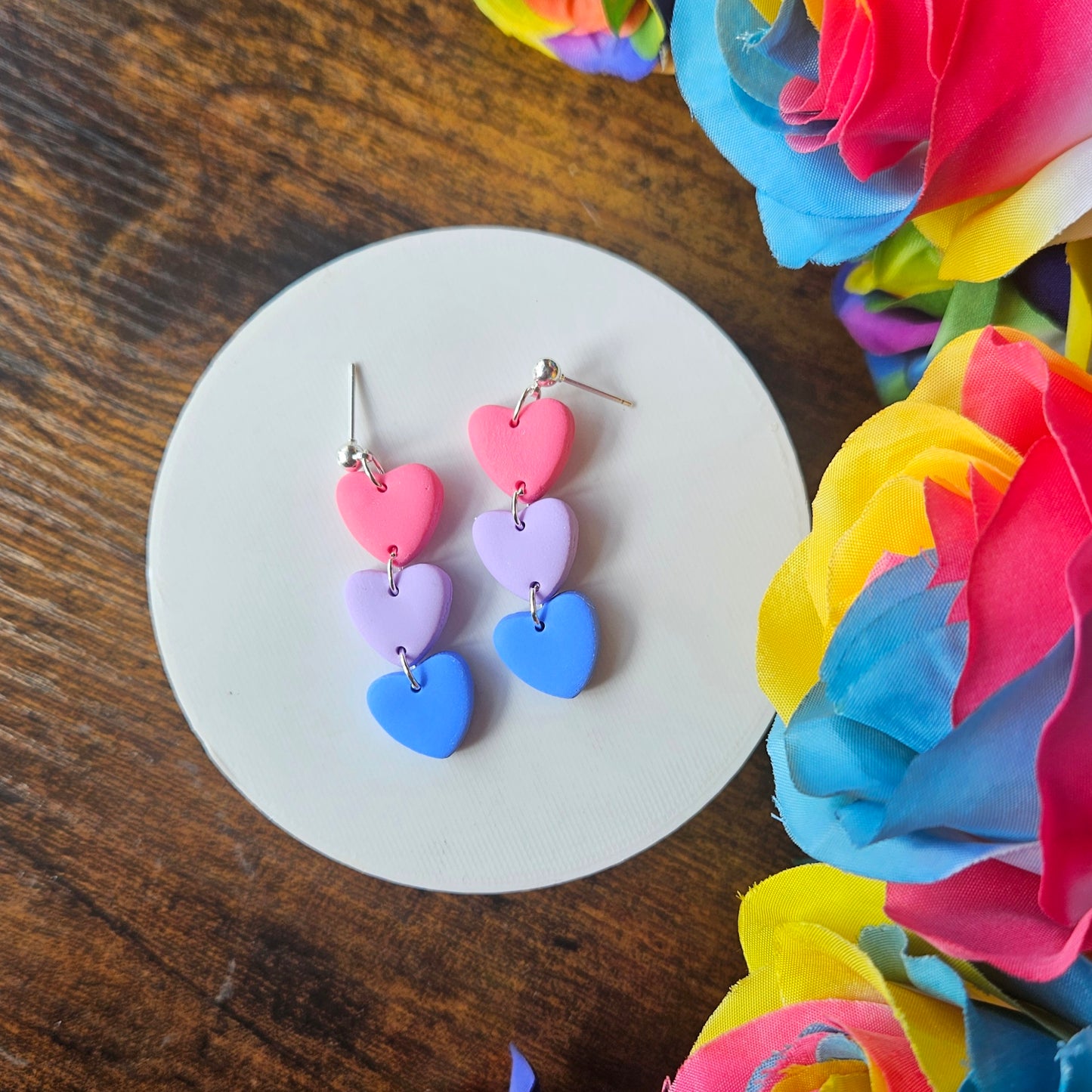 Pride heart flags