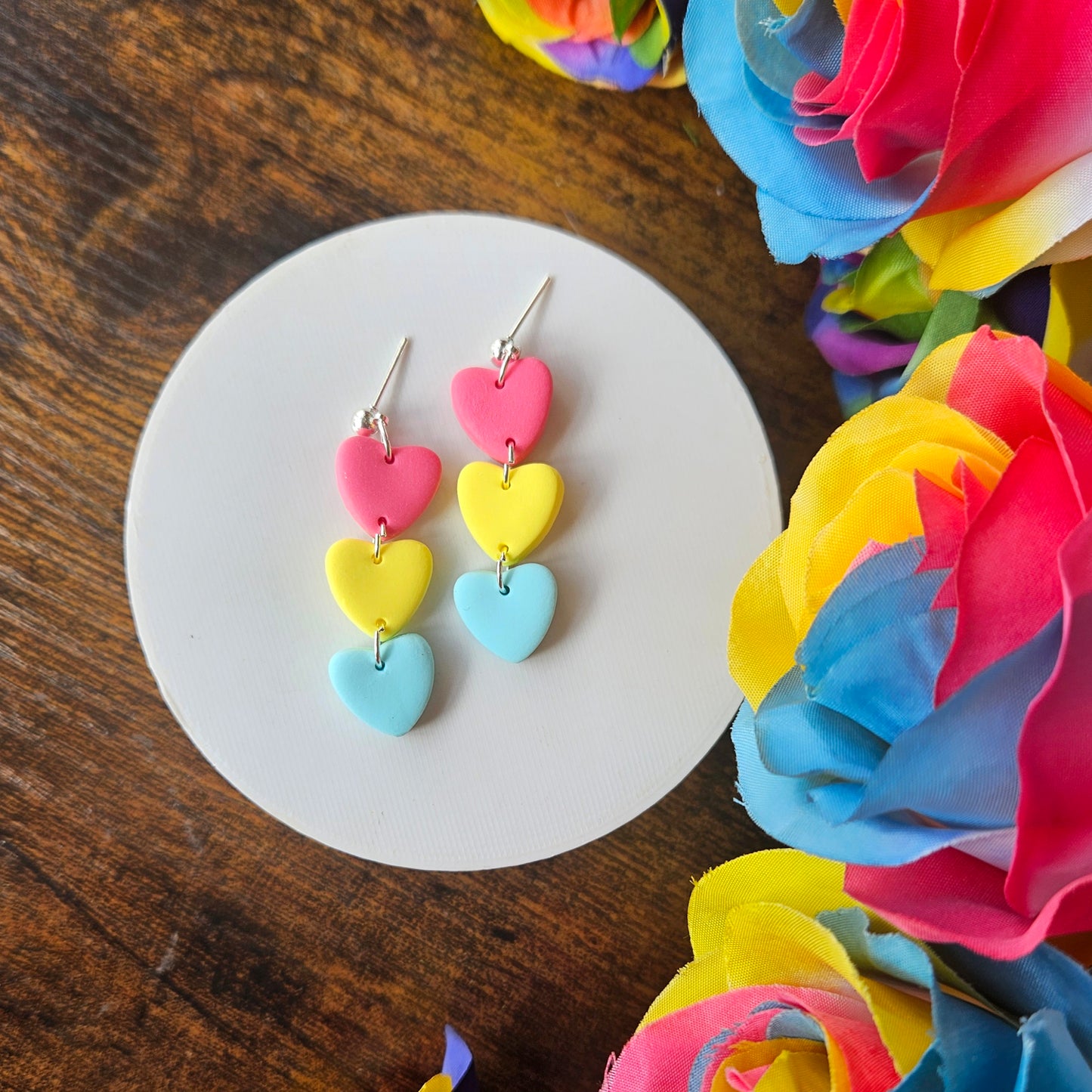 Pride heart flags