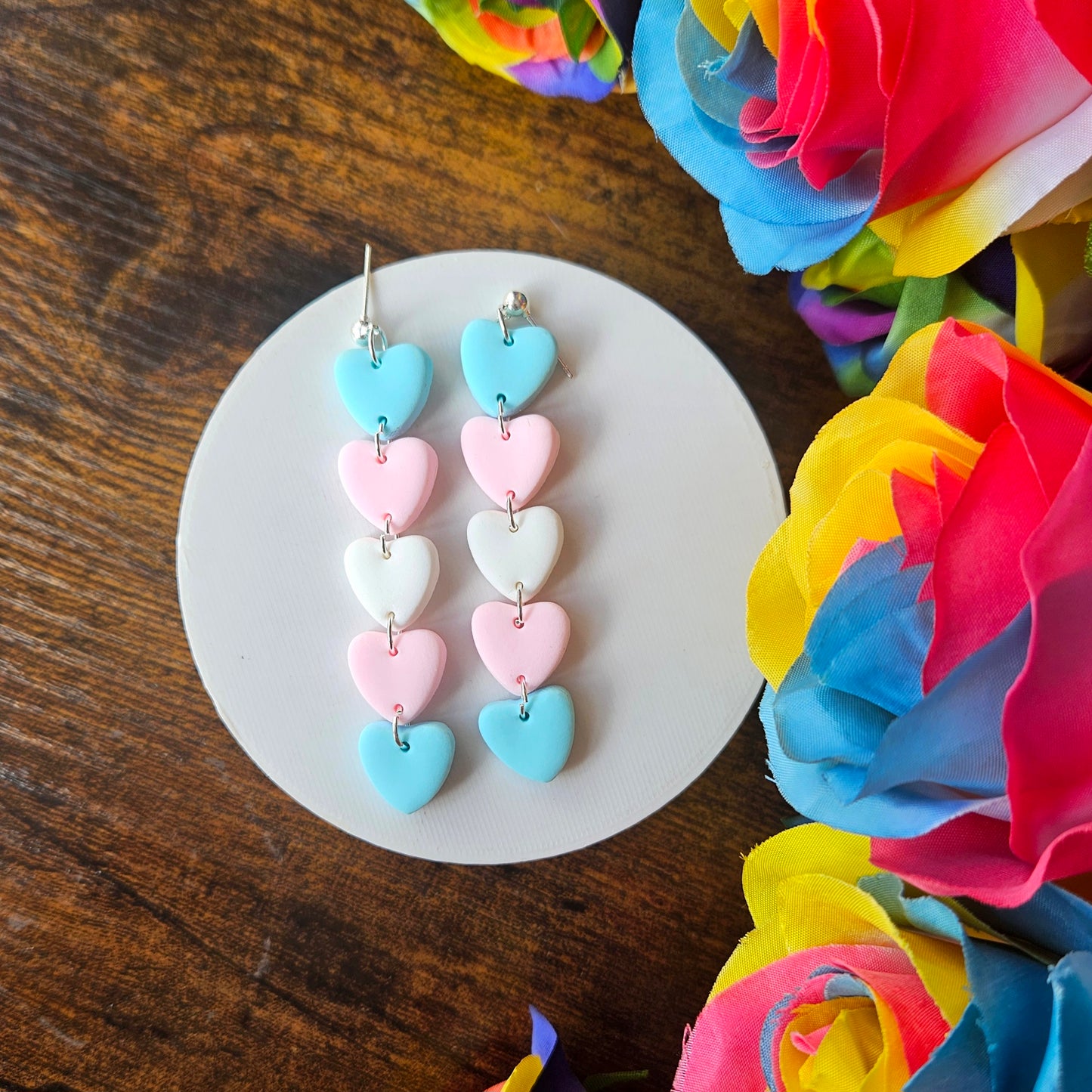 Pride heart flags