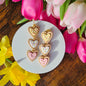 Spring Cookie Heart trios