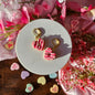 Valentines heart cookies