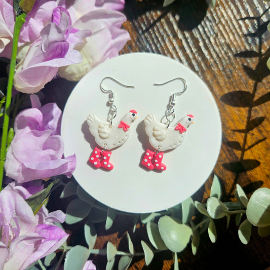 Sparkly chickens