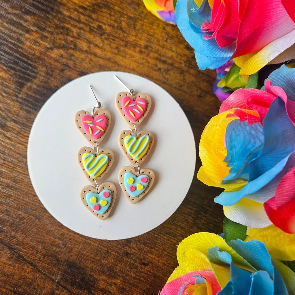Pride Cookie Hearts
