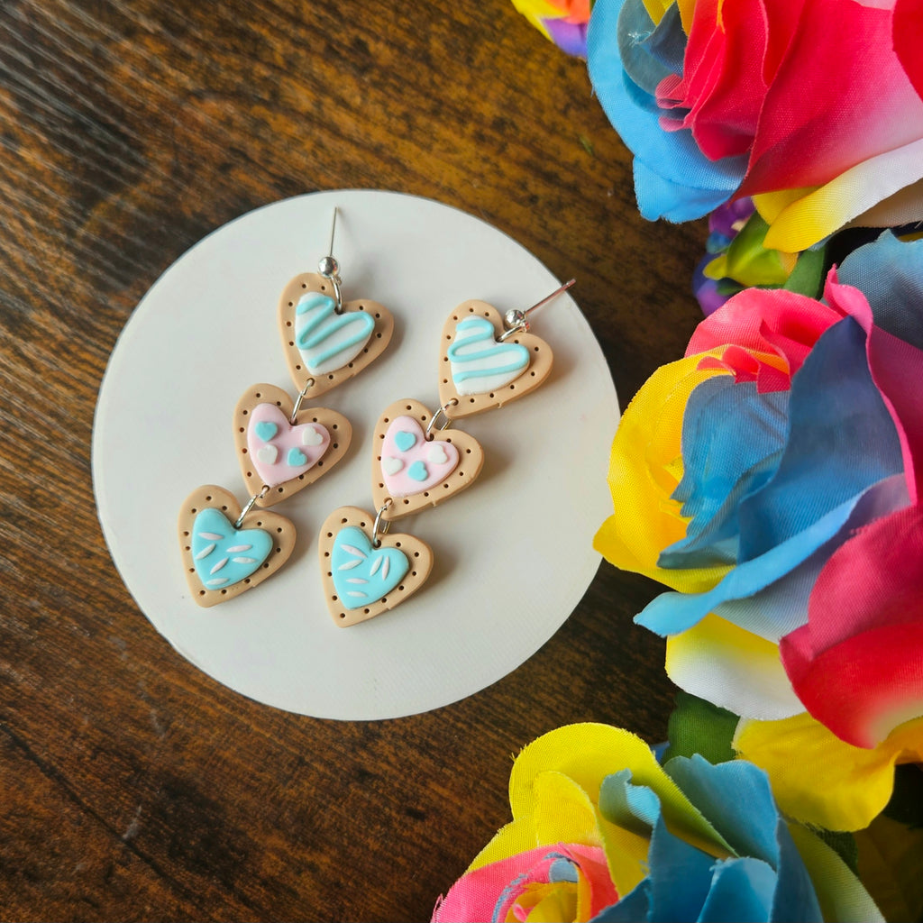 Pride Cookie Hearts