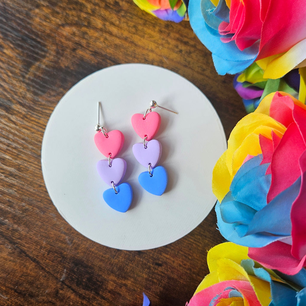 Pride heart flags