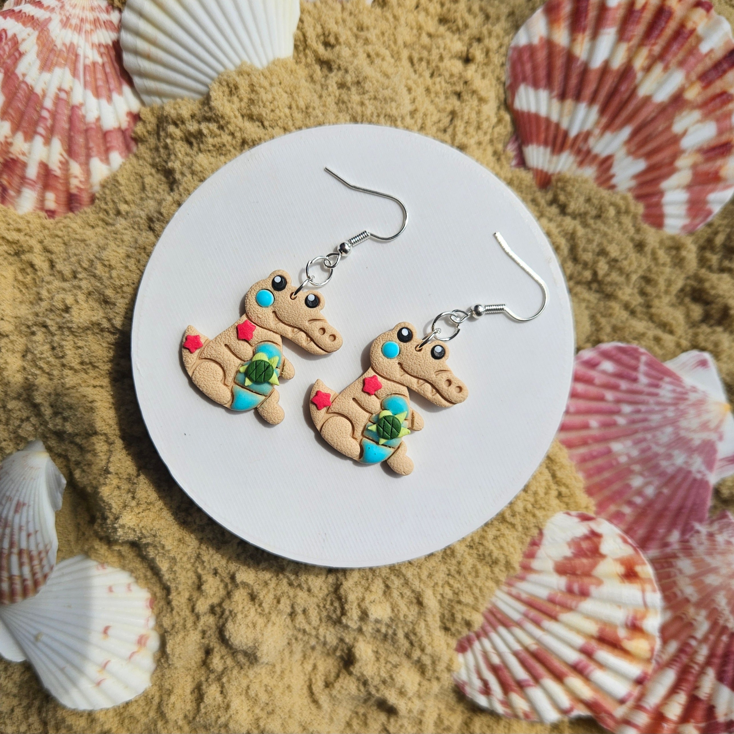 Summer Beach Crocodile