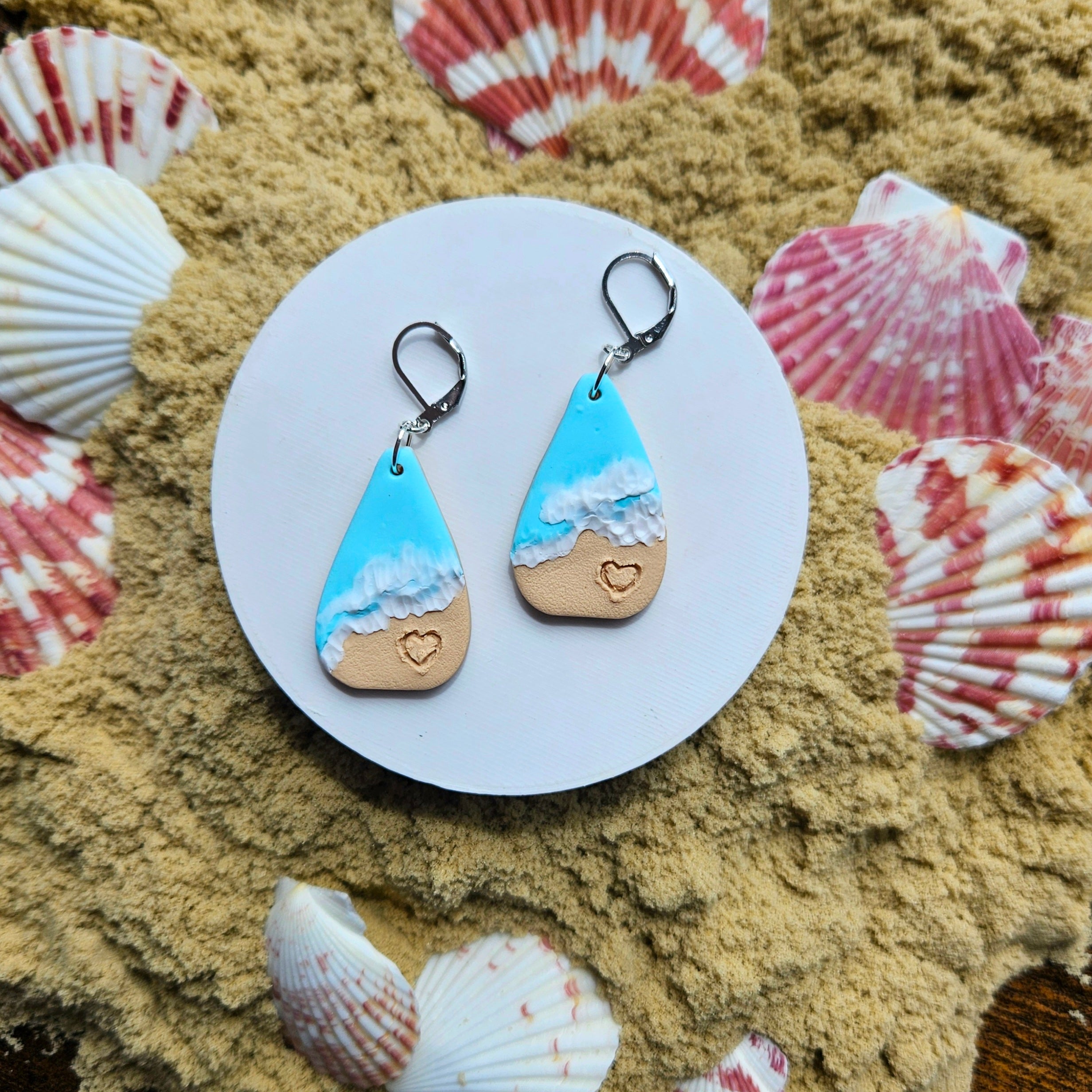 Summer Heart in the sand