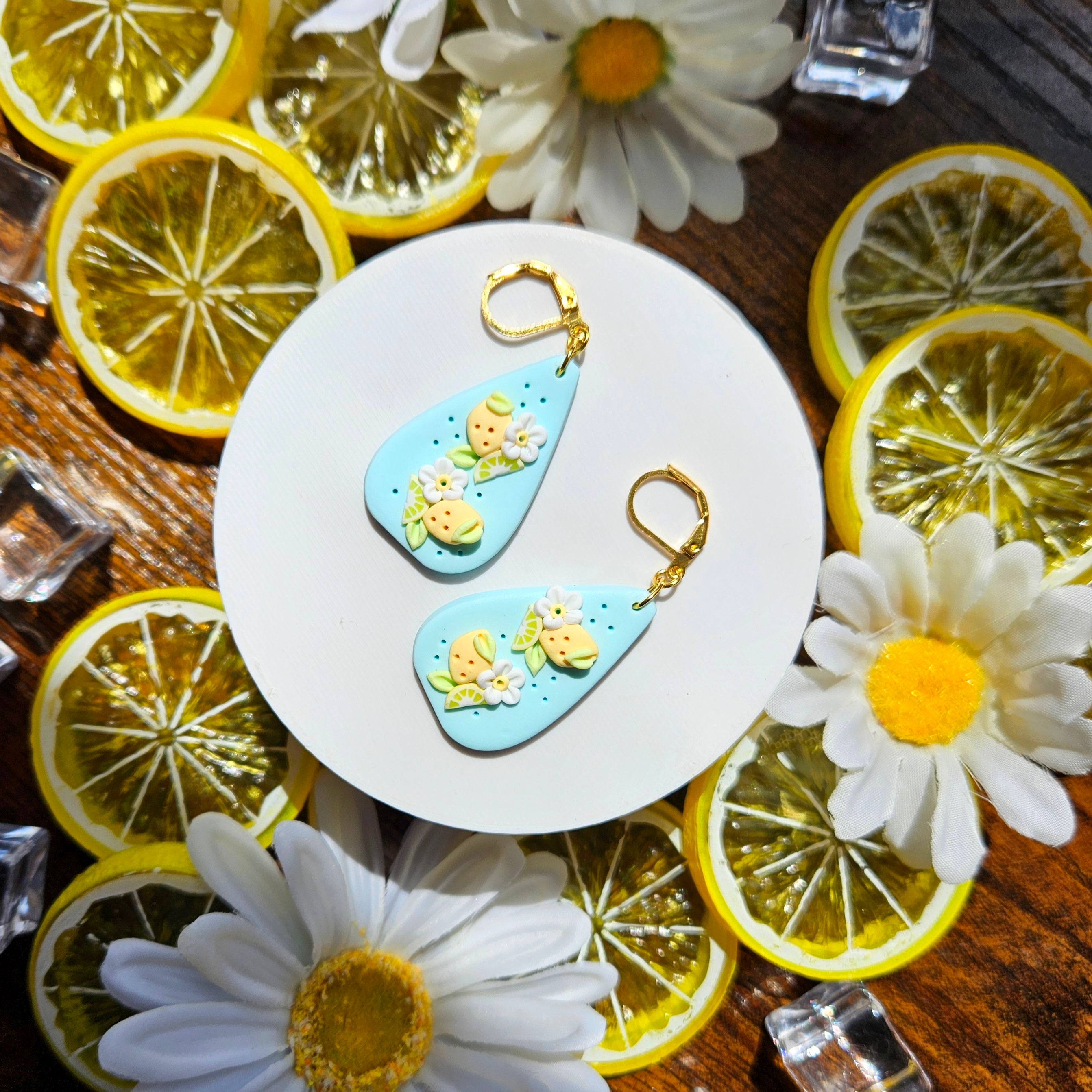 Blue Lemonade Droplets