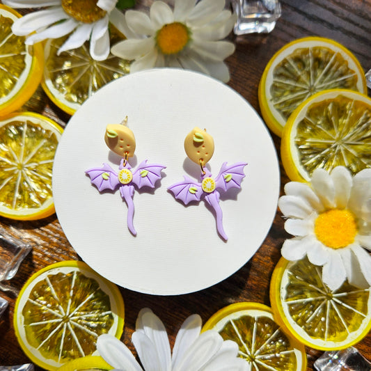 Lemonade small dragon studs