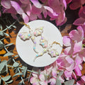 Pastel Stars Sparkly Dragon