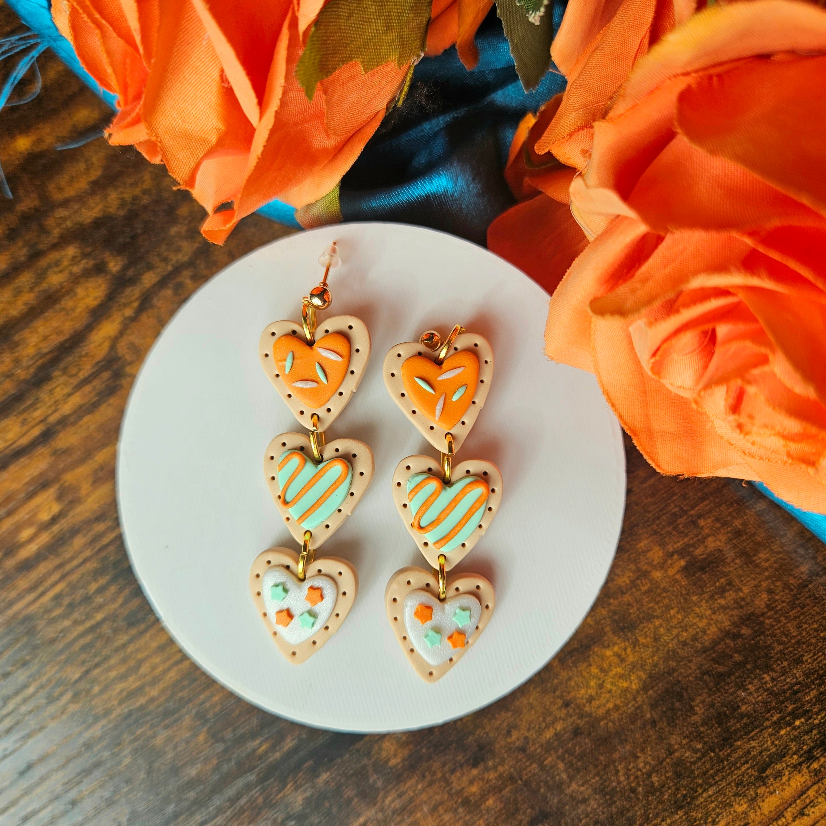 Showgirl Cookie Hearts