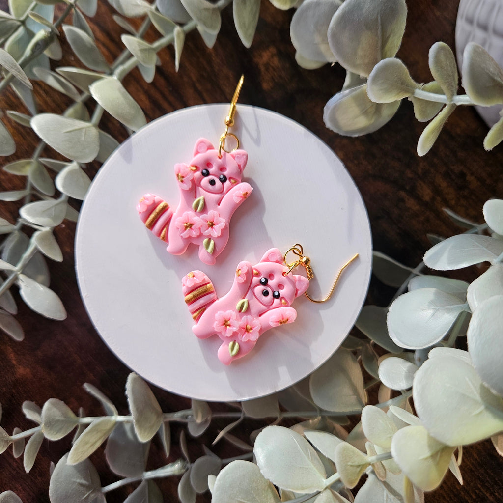 Cherry Blossom Red Pandas & Capybaras