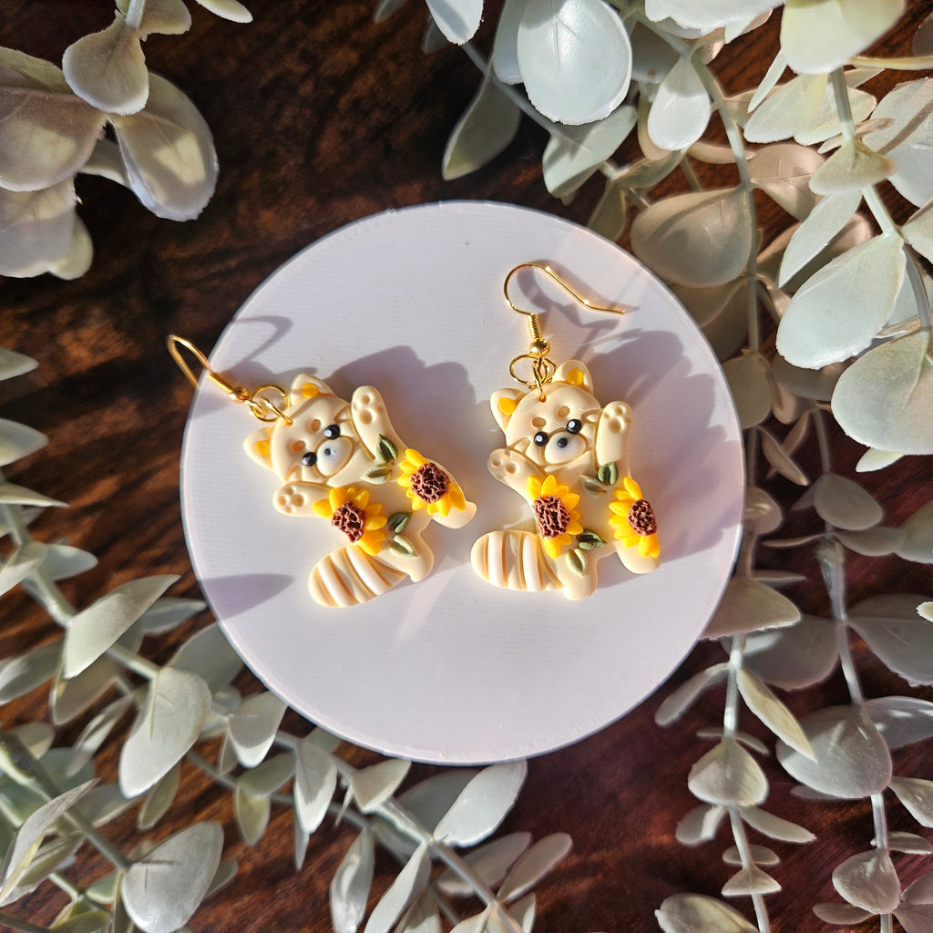 Sunflower Red Pandas & Capybaras