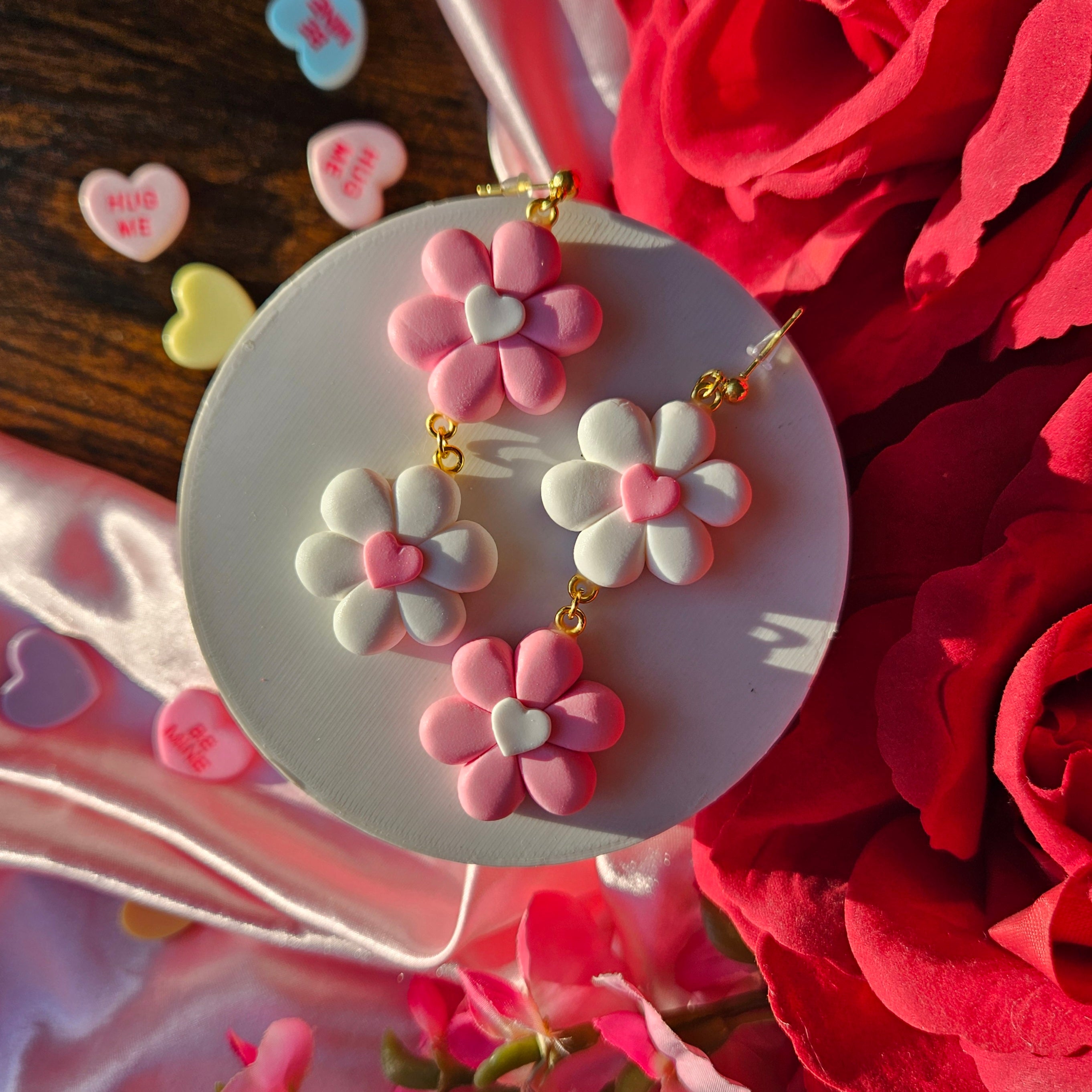 Valentines Mismatched Daisies