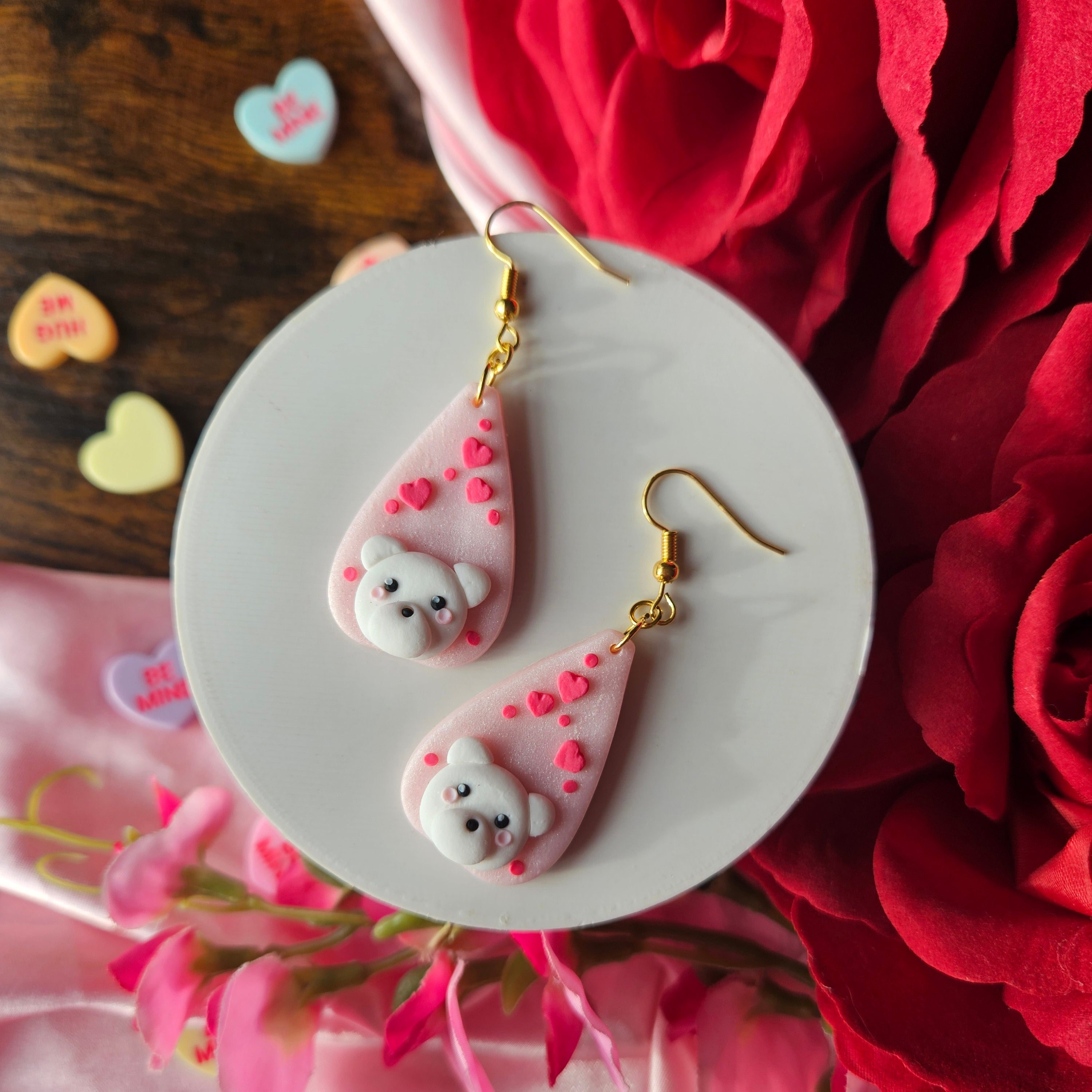 Valentines Bears Droplets