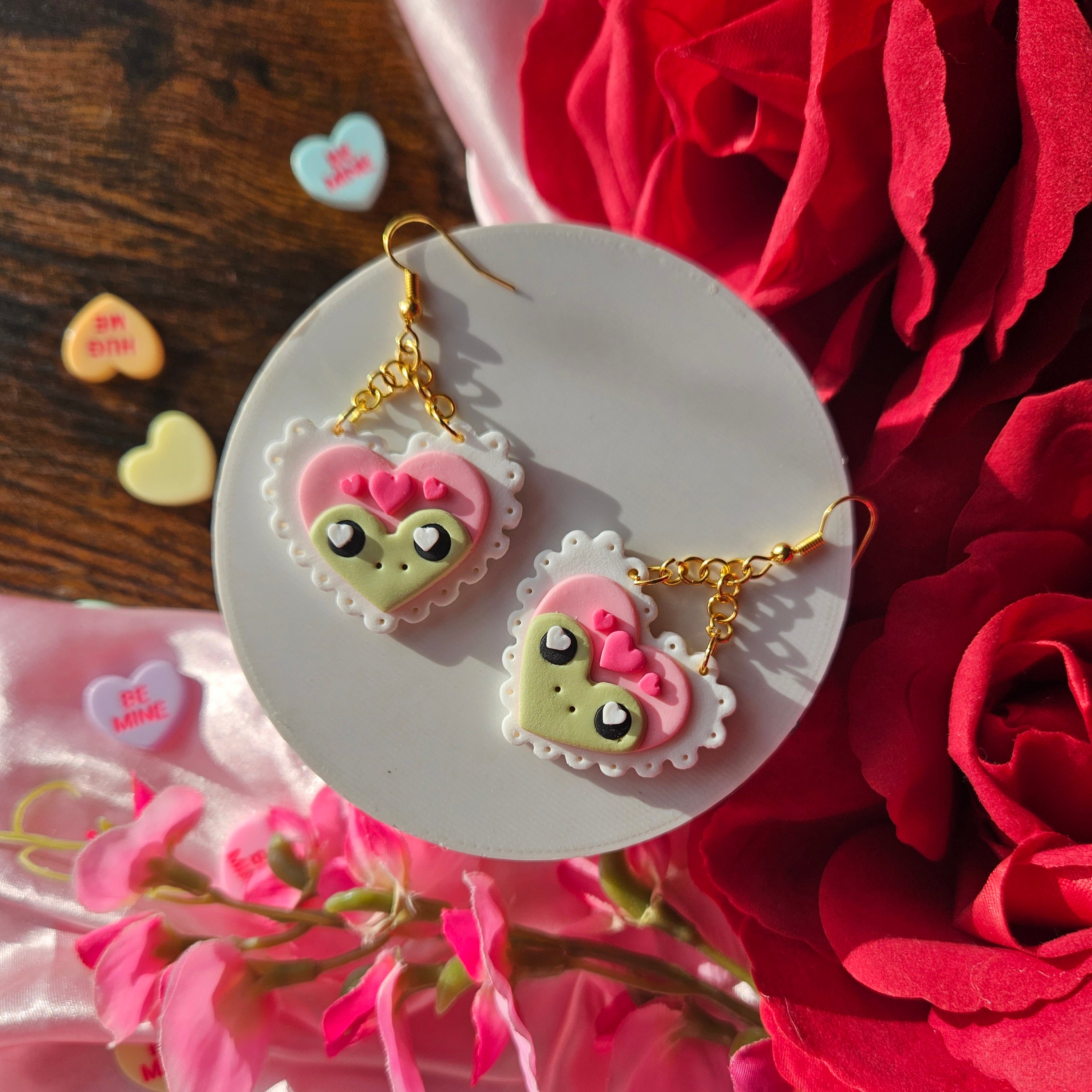 Valentines Froggy Hearts