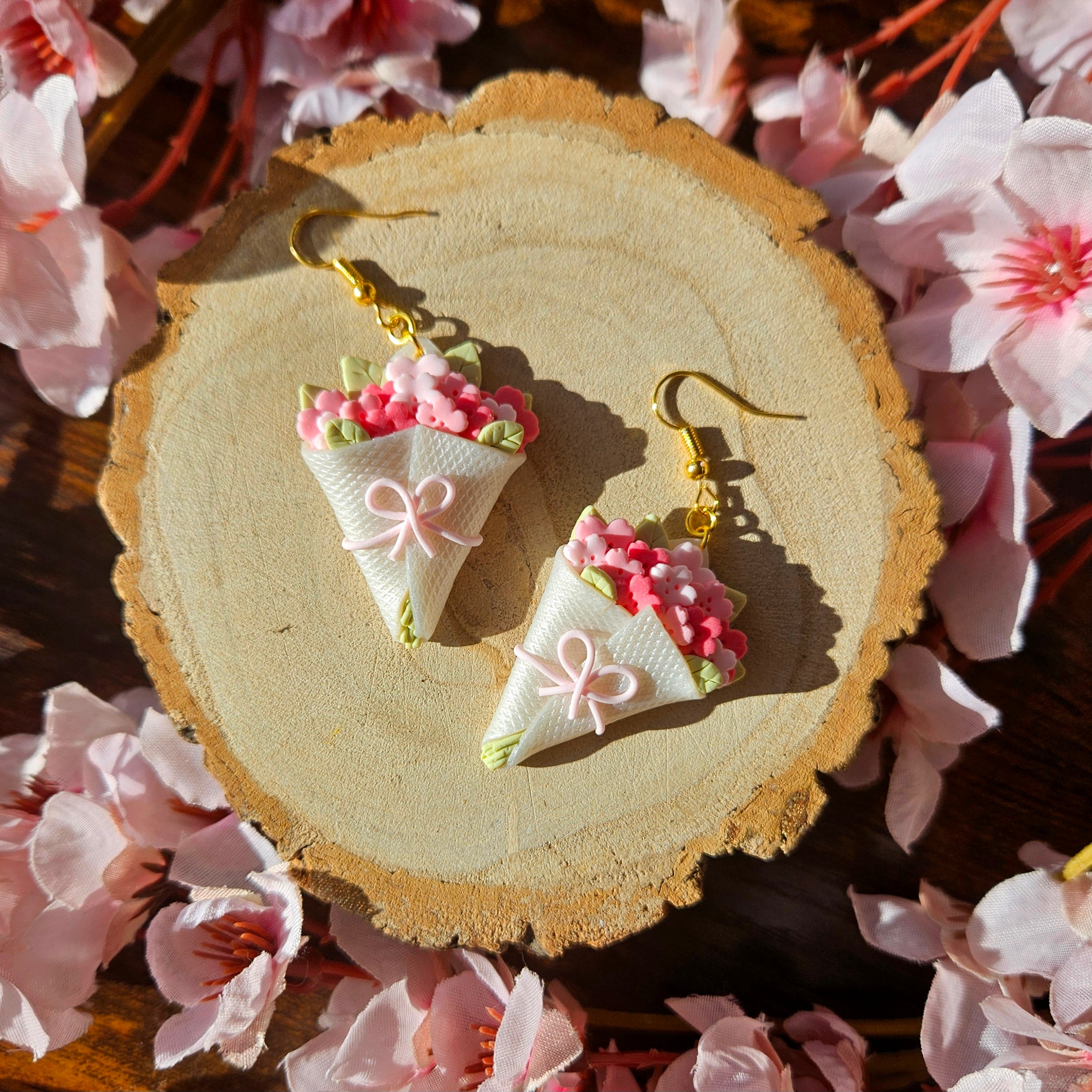 Sweet Cherry Blossom Bouquets