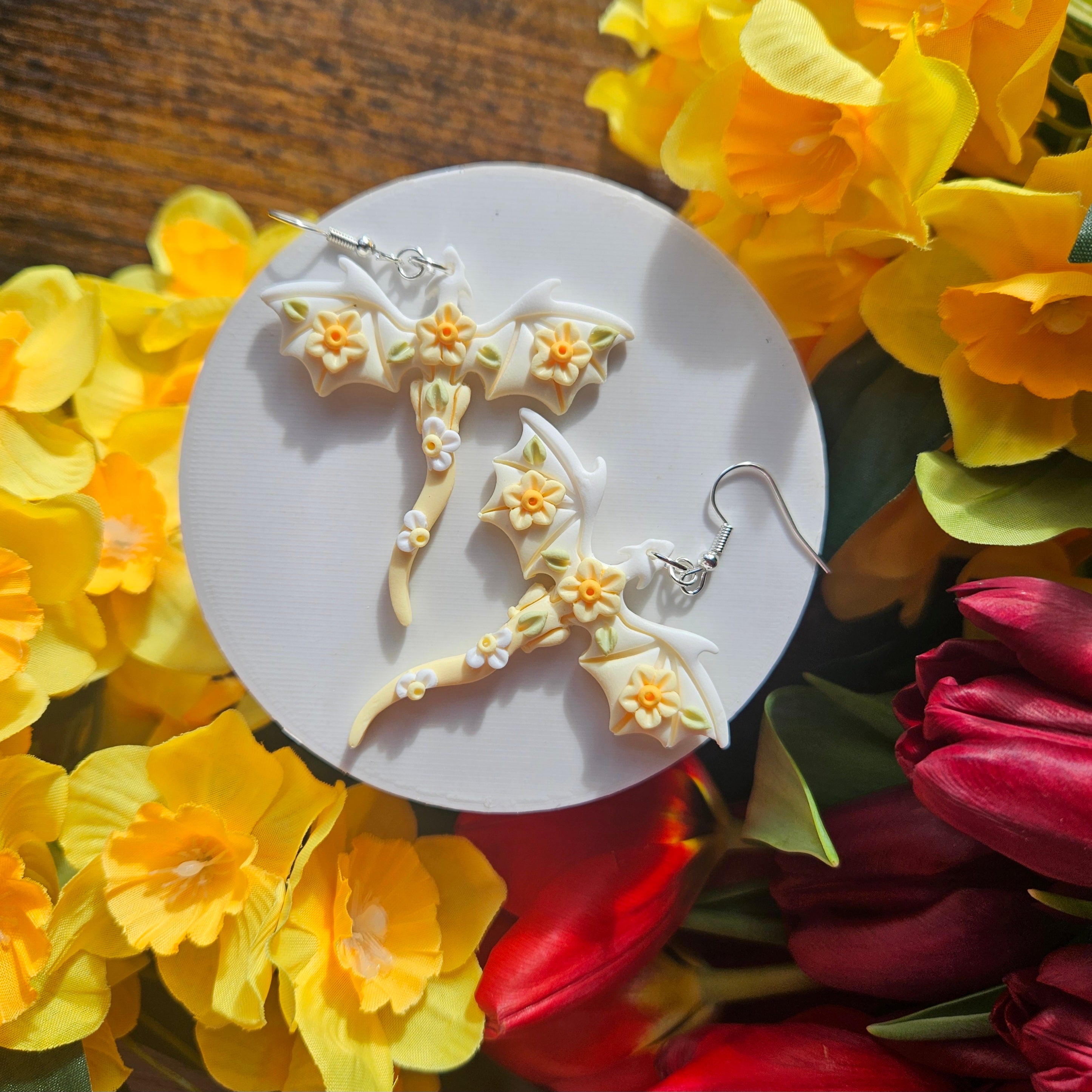 Daffodil & Daisy Spring Dragons