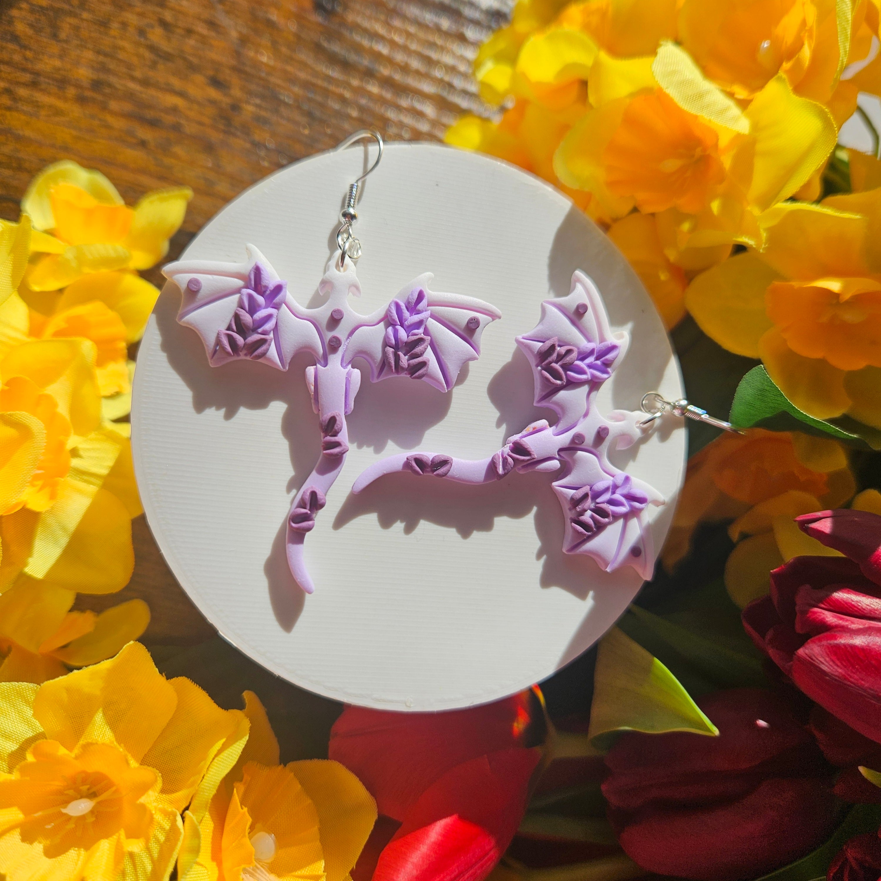 Spring Lavender Dragons