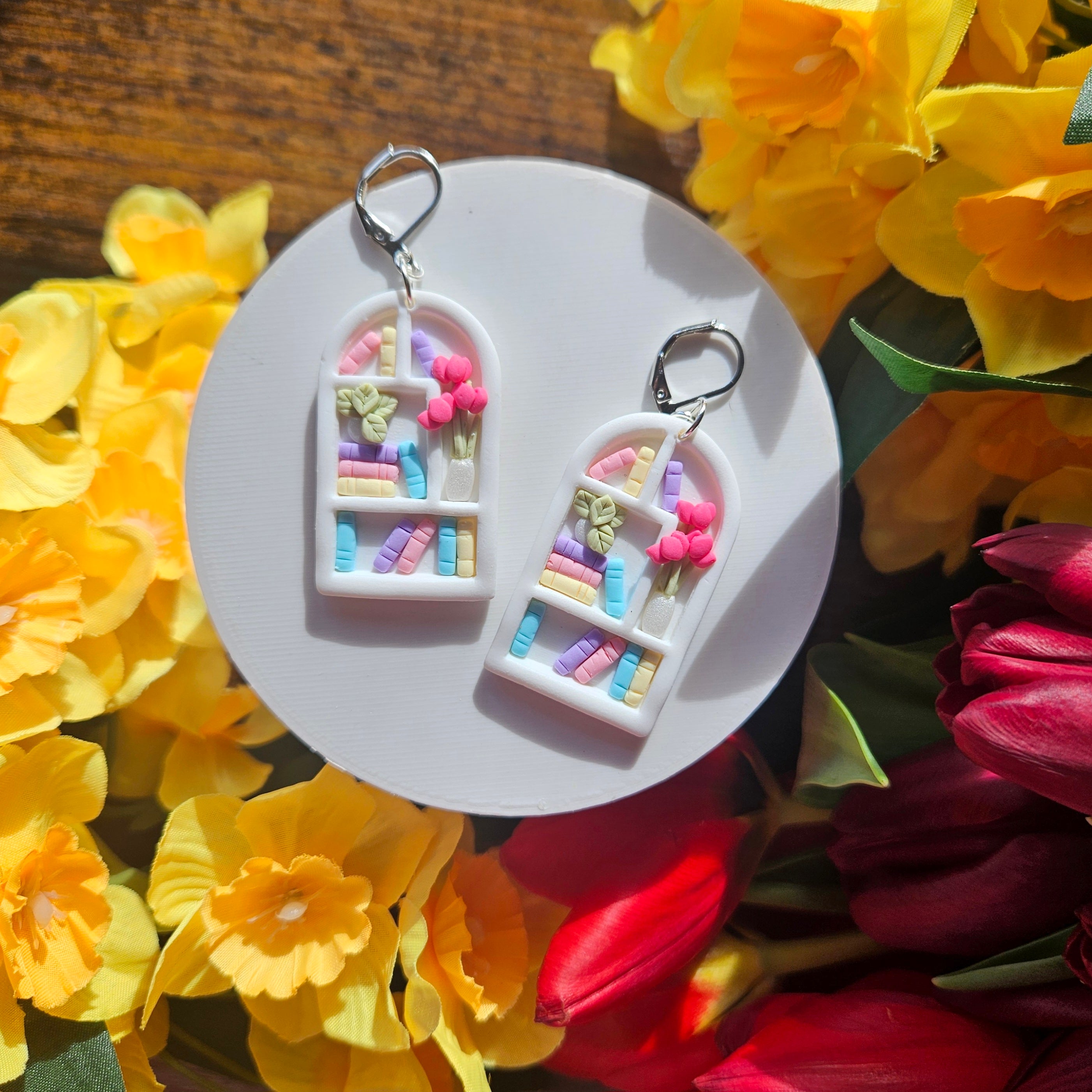 Spring Arched Bookshelf