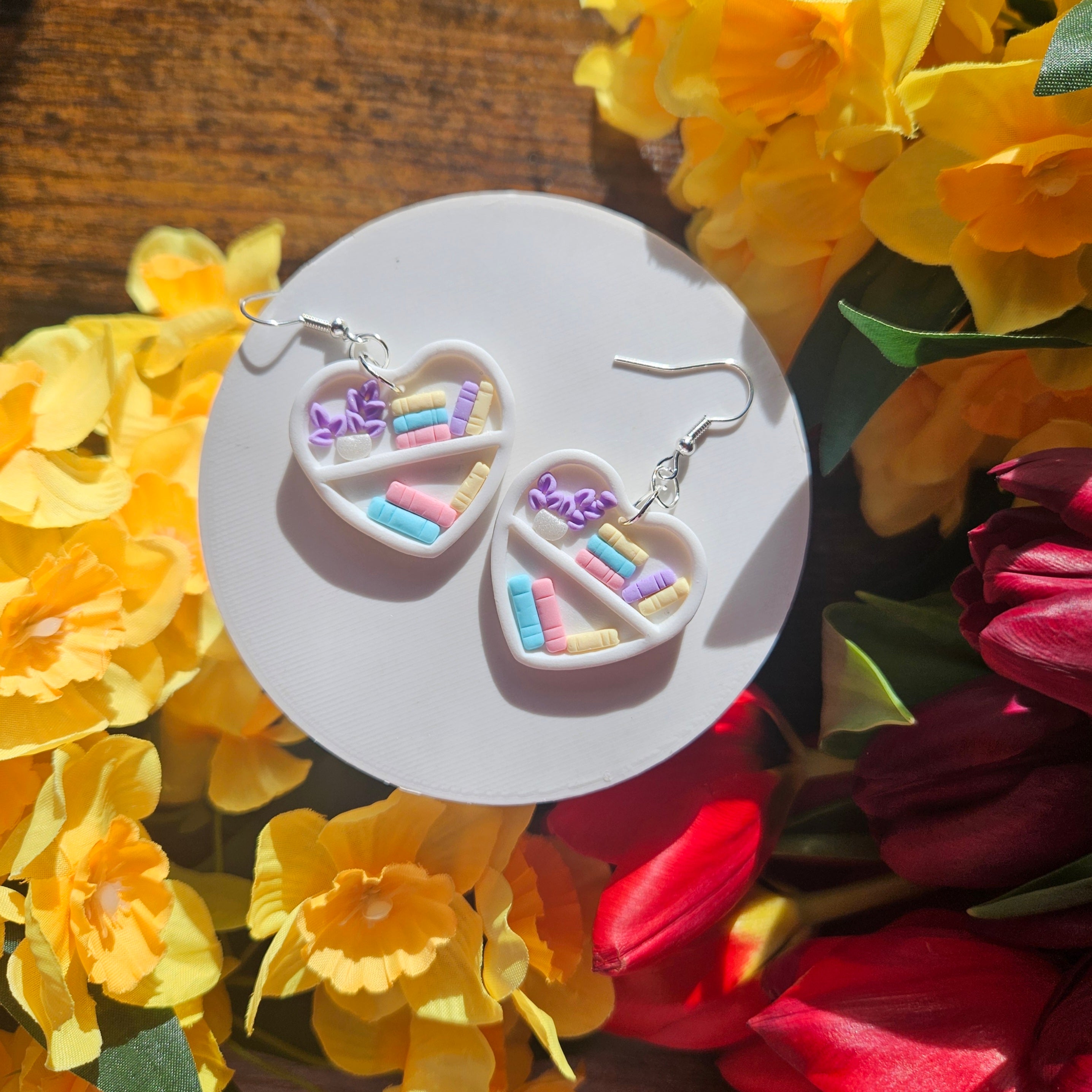 Spring Heart Bookshelf