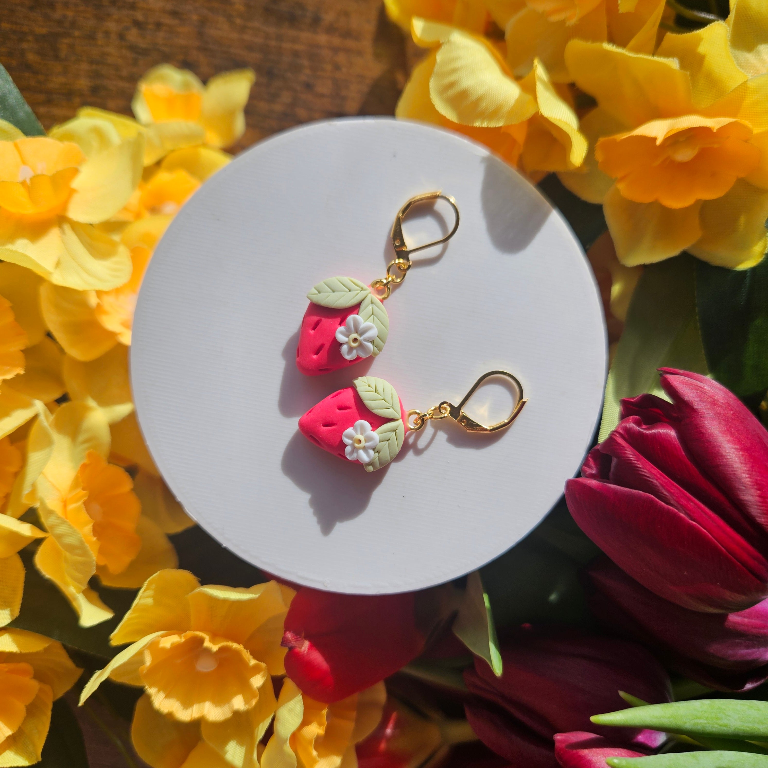 Little Strawberry Dangles