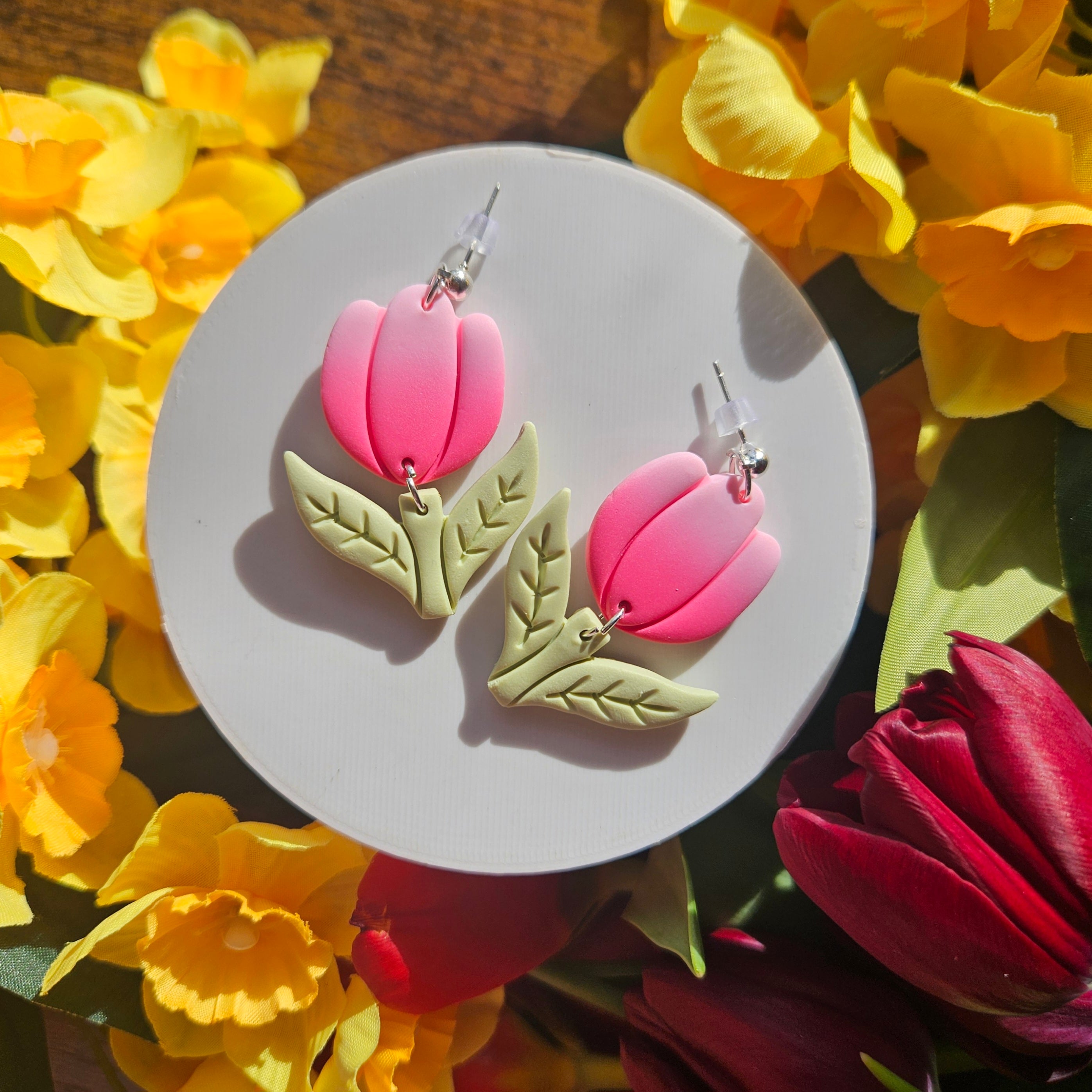 Pink Gradient Tulips