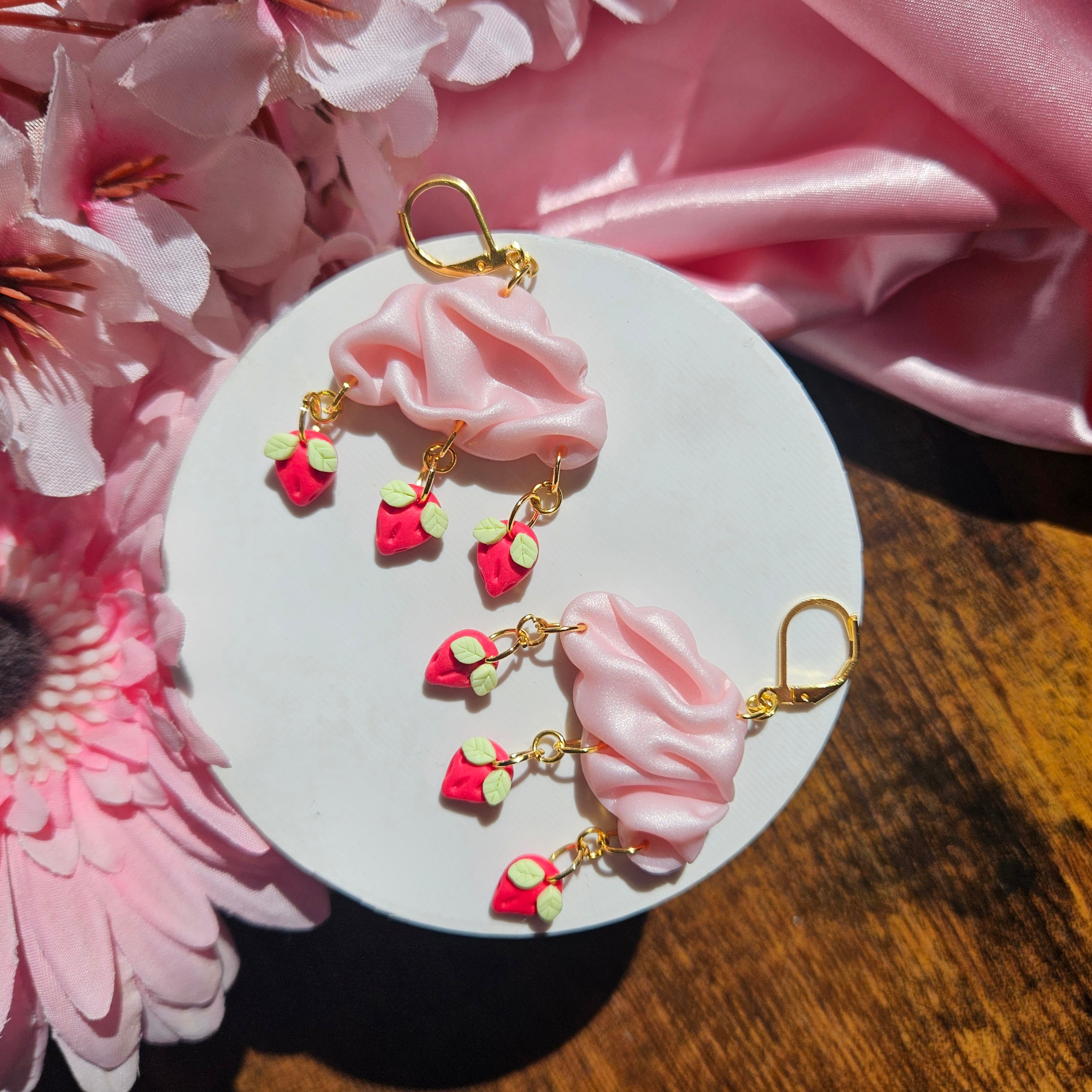 Pink Strawberry Dream Clouds