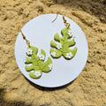 Summer Daisy Monstera leaves