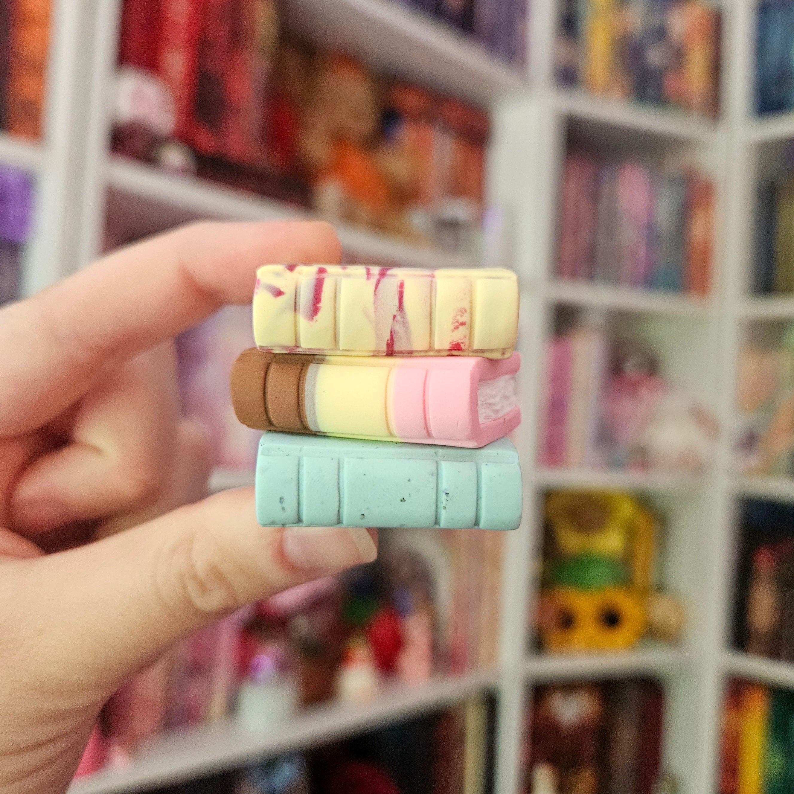Book Stack Photo Holders! Only 1 of each Available