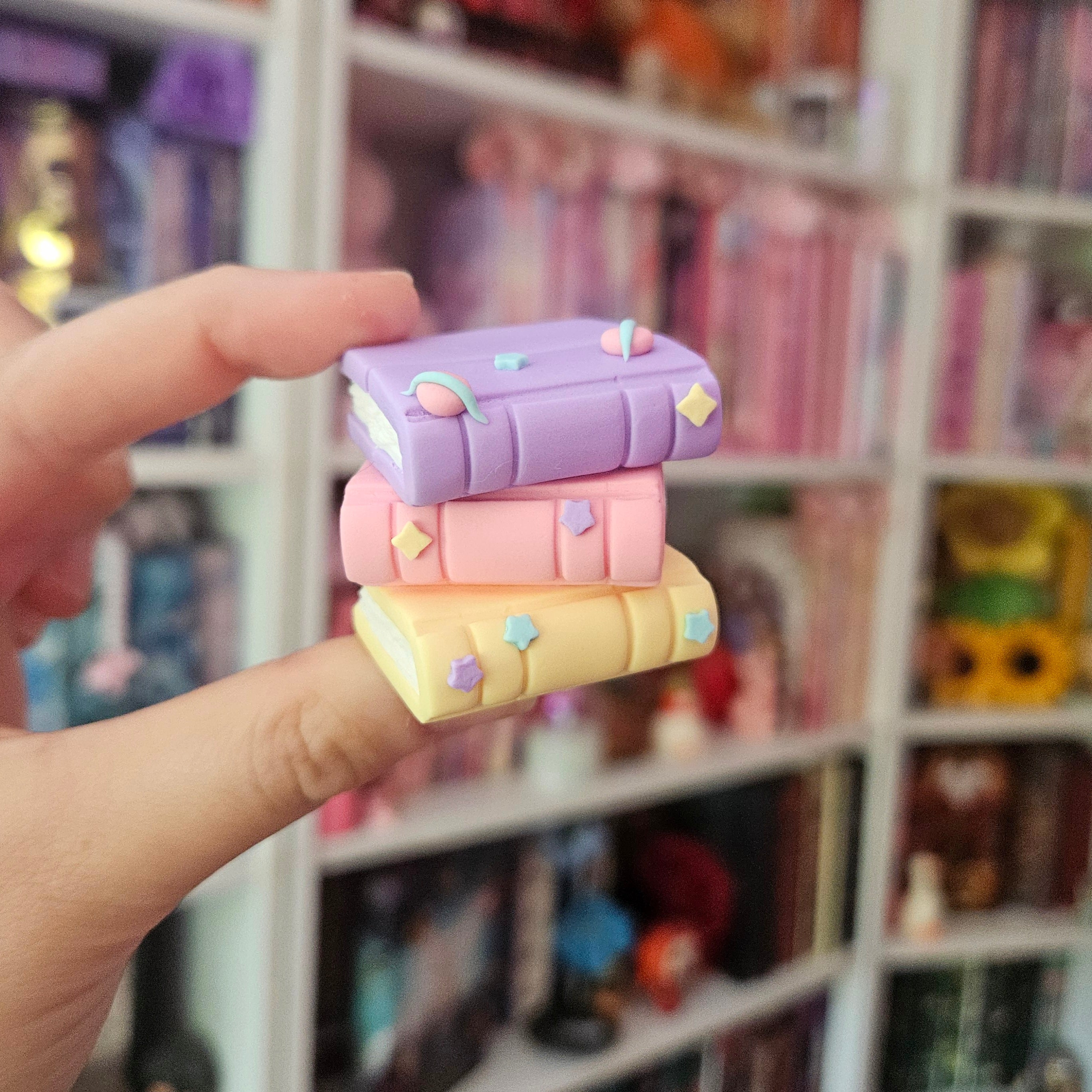 Book Stack Photo Holders! Only 1 of each Available