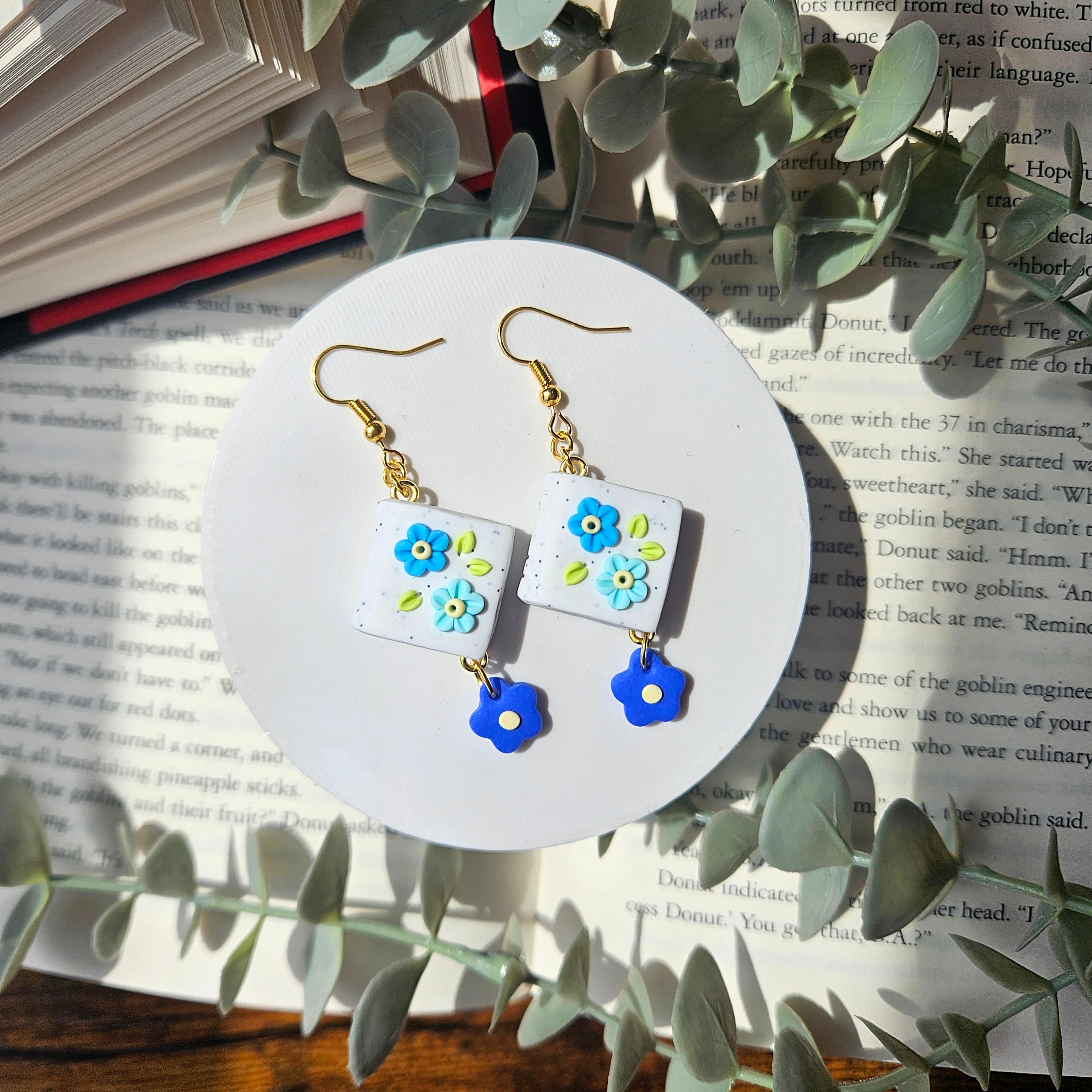 Forget-me-not  - Book Dangles