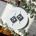Nights Sky- Book Dangles ( Glow in the dark)