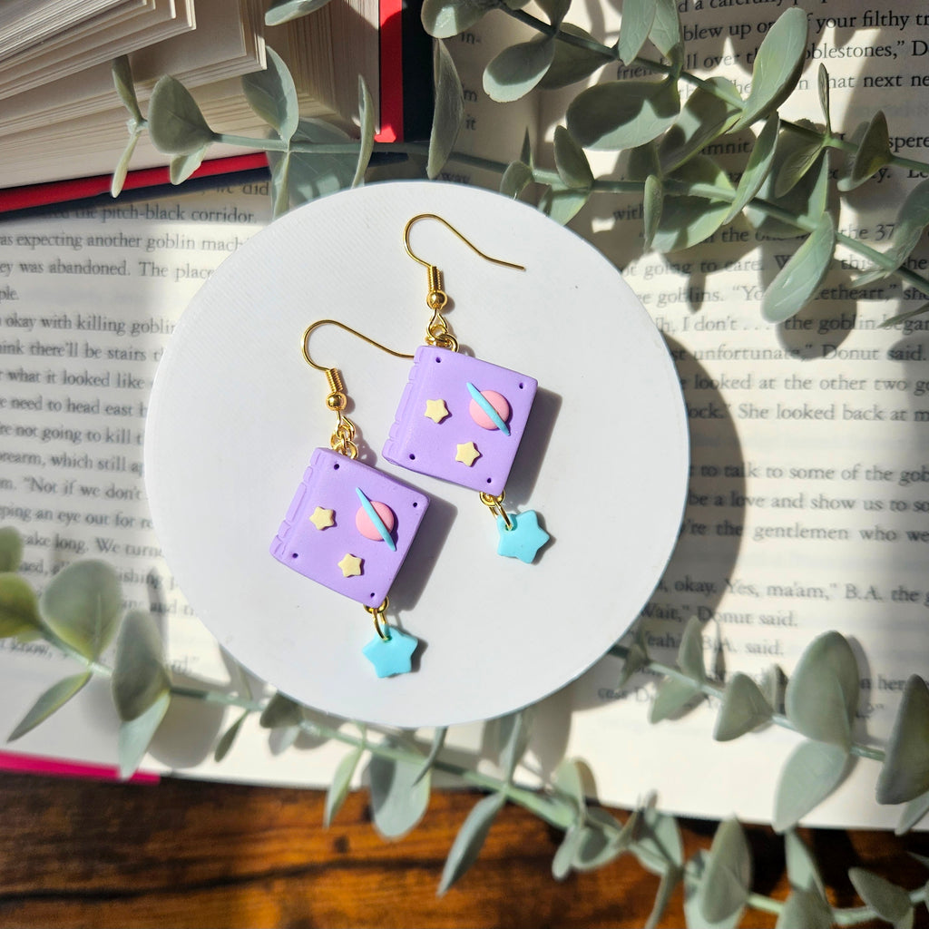 Pastel Galaxy - Book Dangles