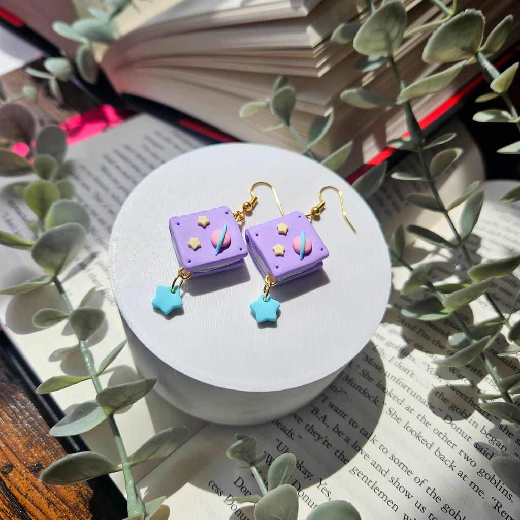Pastel Galaxy - Book Dangles
