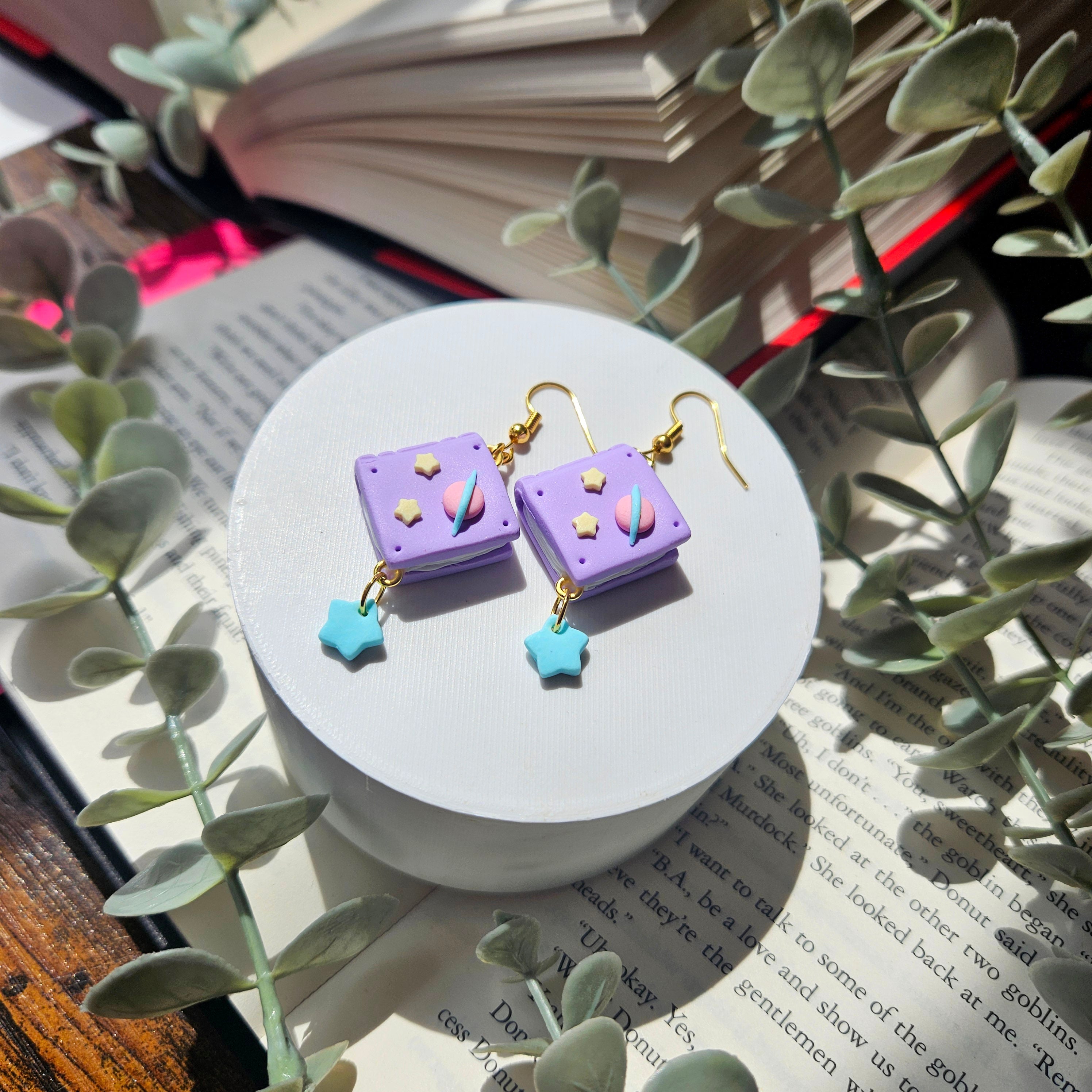 Pastel Galaxy - Book Dangles