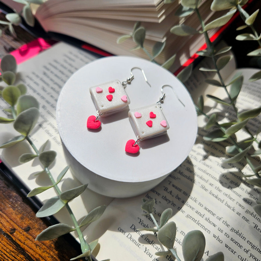 Hearts - Book Dangles