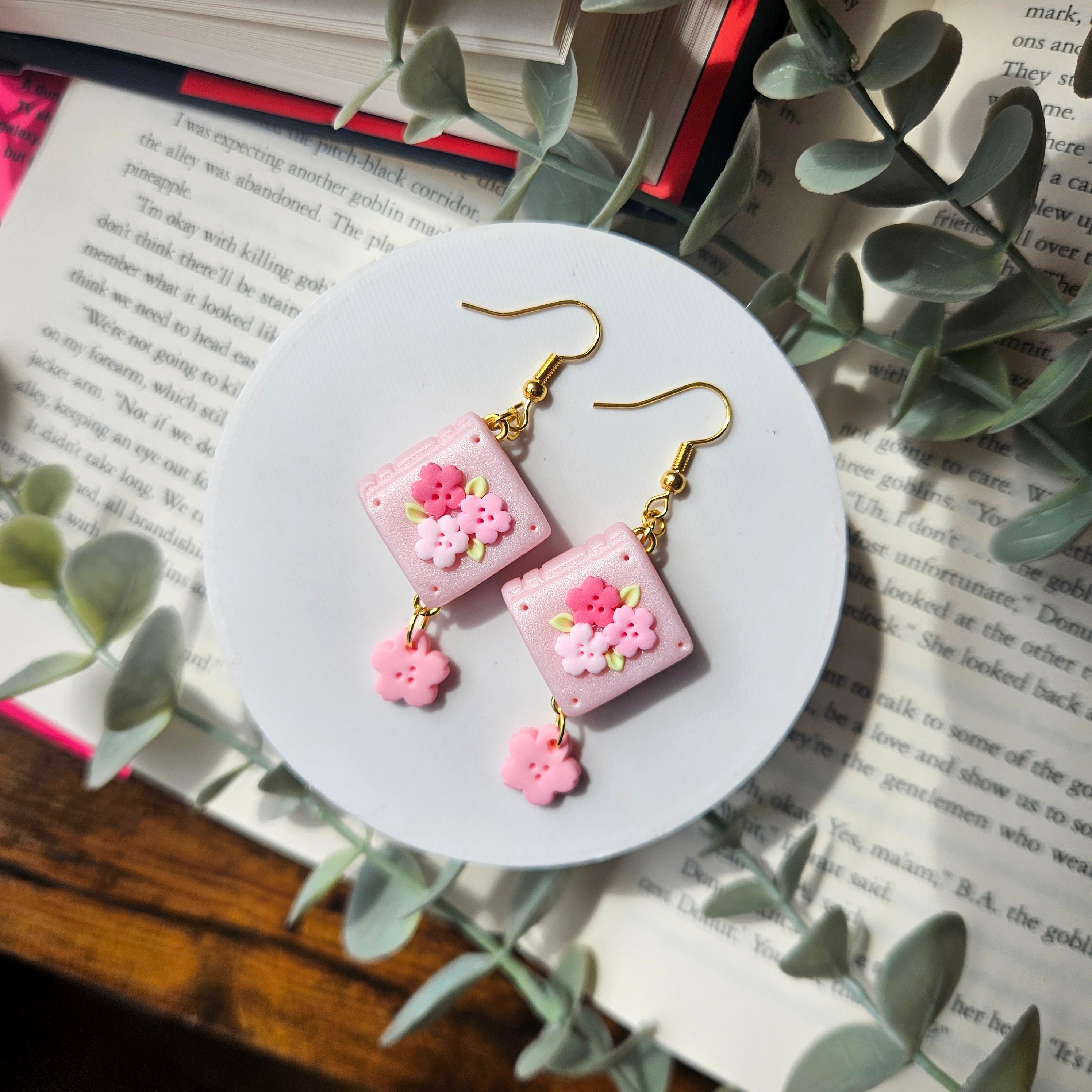 Cherry Blossom - Book Dangles