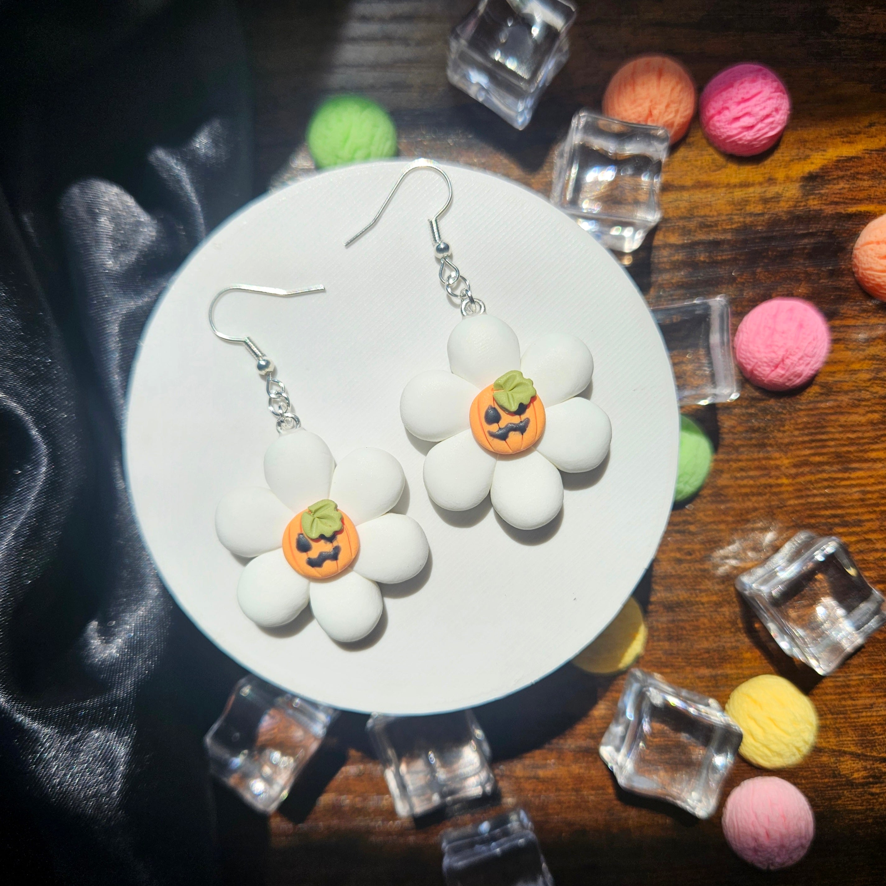 Summerween jackolantern Daisies