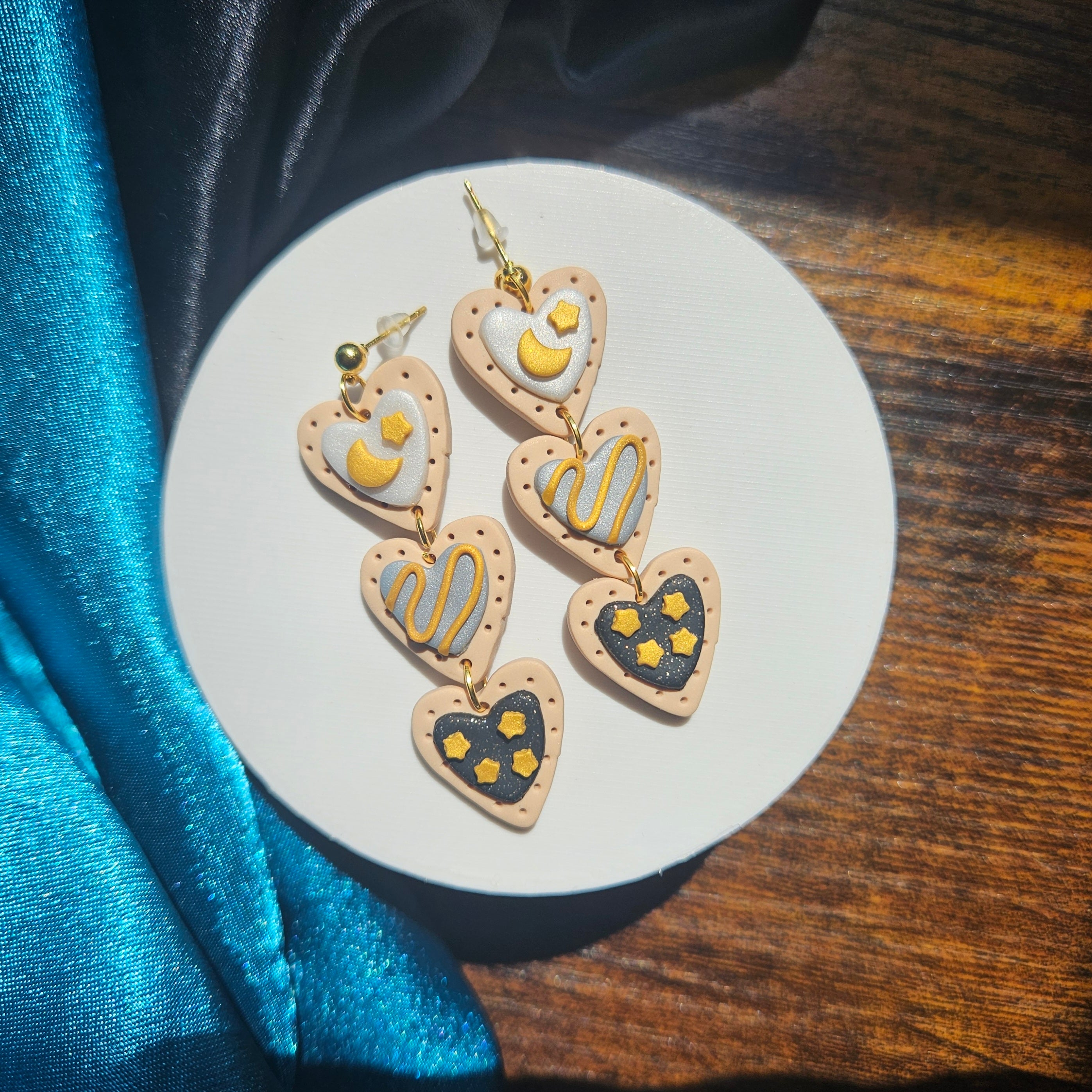 Celestial Cookie Heart Trio
