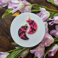 Black & Pink Dragon Moons