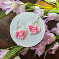 Pink Dragon Lace Hearts