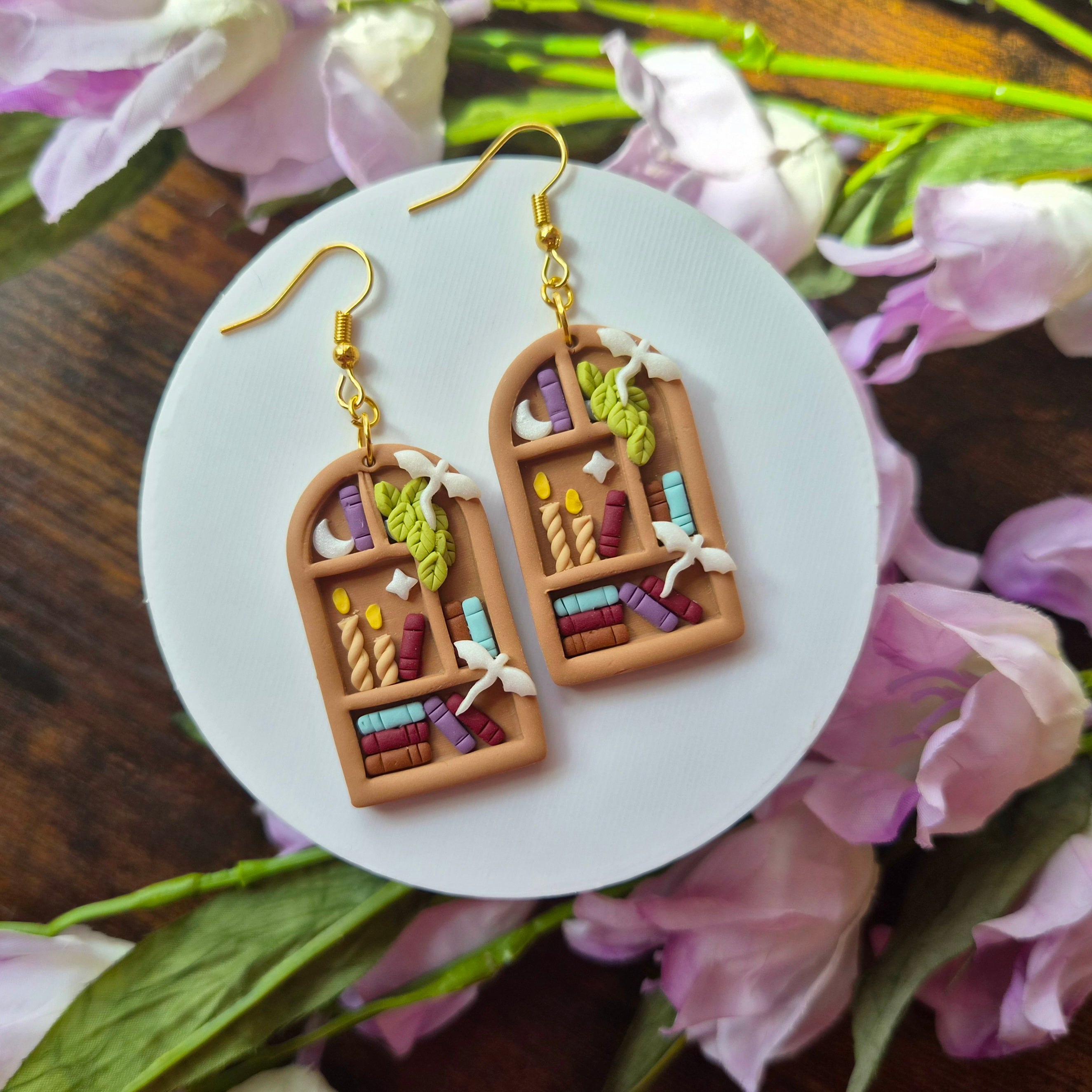 Cosy Fantasy Dragon Book Shelf