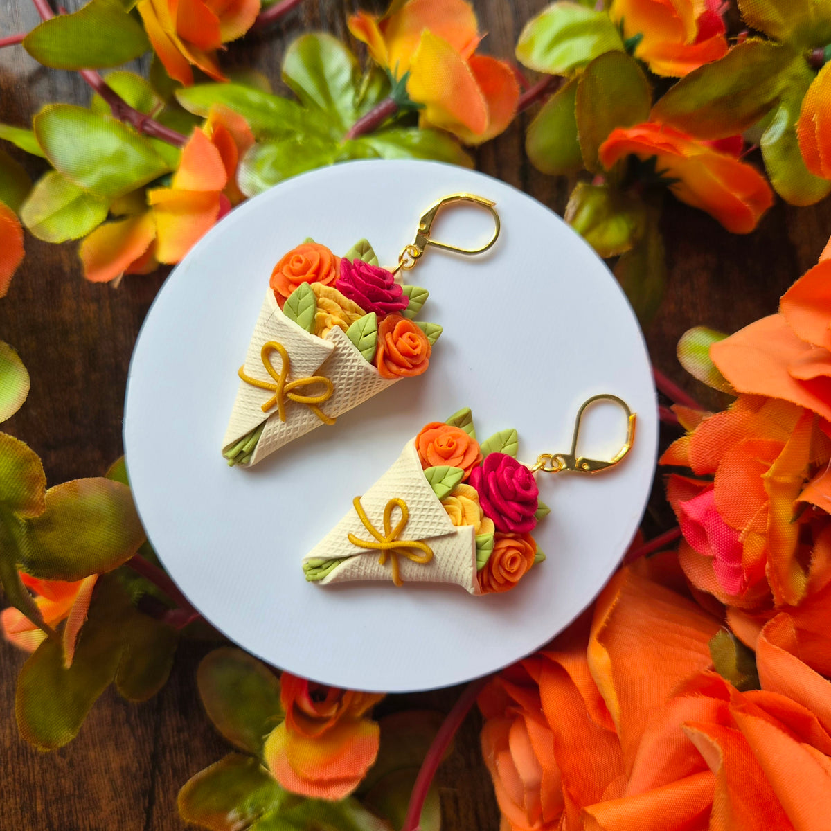 Autumn Rose Bouquets