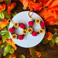 Autumn Rose & Sunflower Wreaths