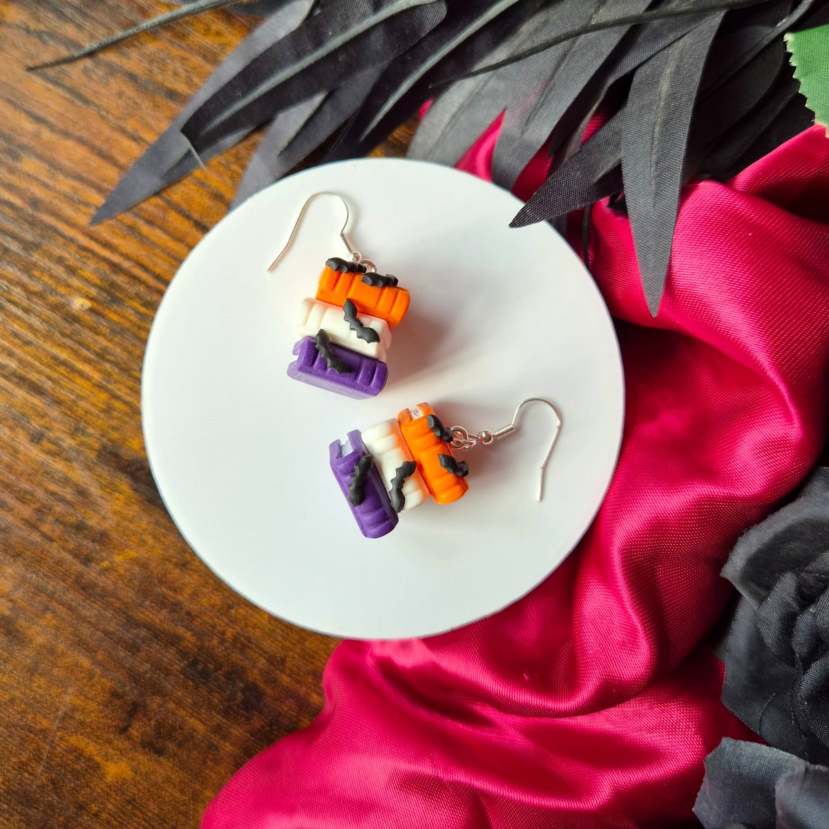 Halloween Bat Book Stacks