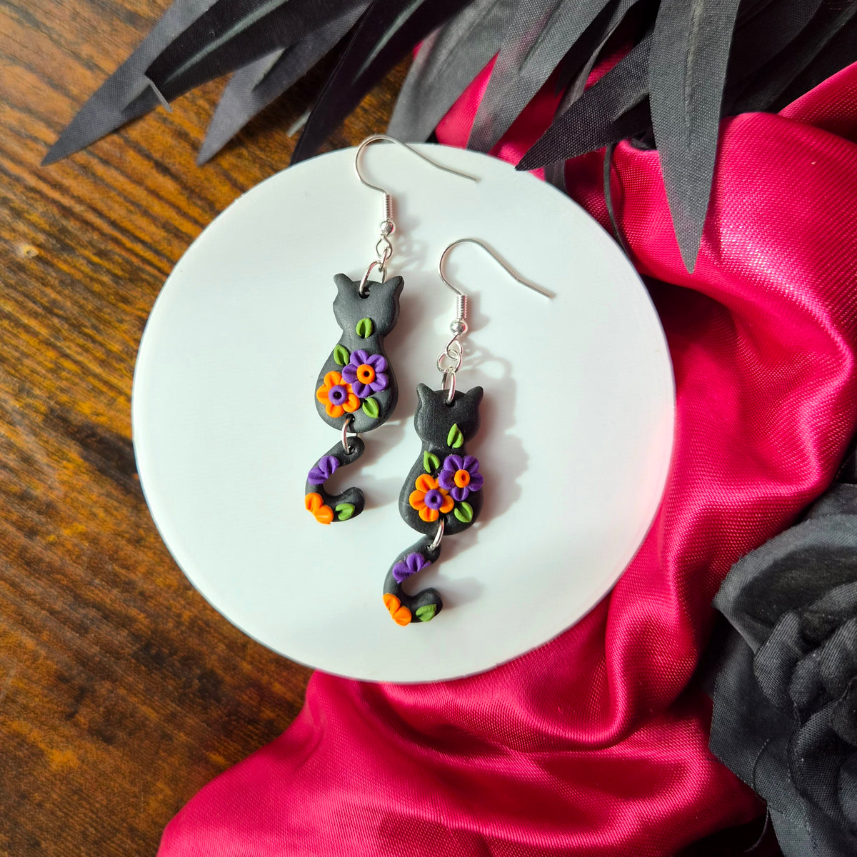 Halloween Cat Dangles