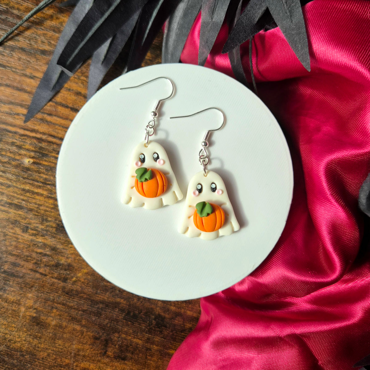 Halloween Pumpkin Ghosts (Glow in the dark)